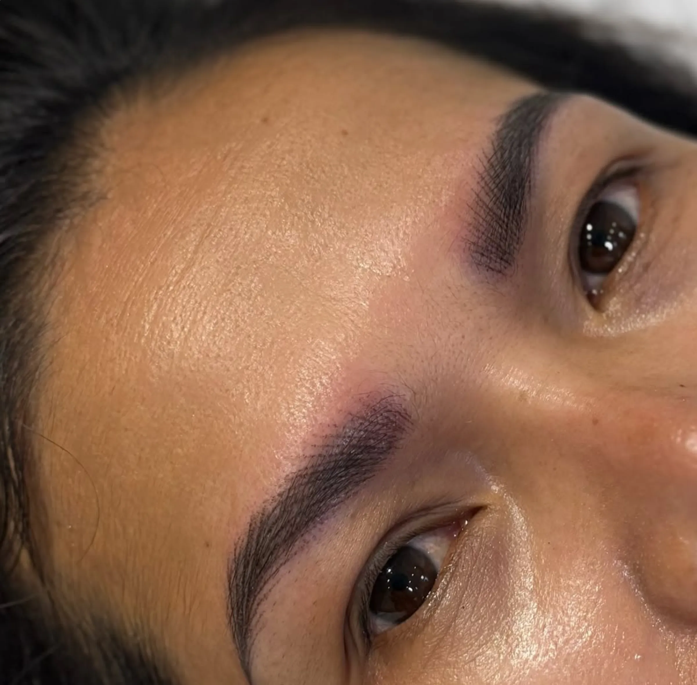 microblading healing process timeline