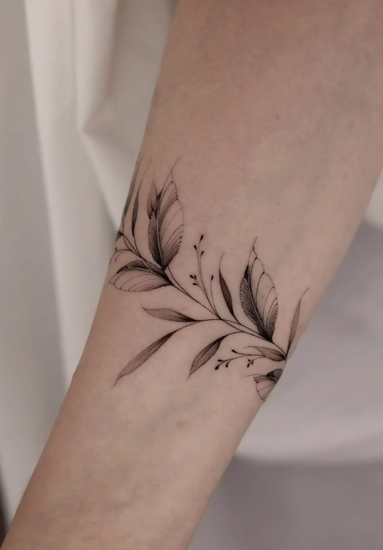 Where is not to get a fine line tattoo?